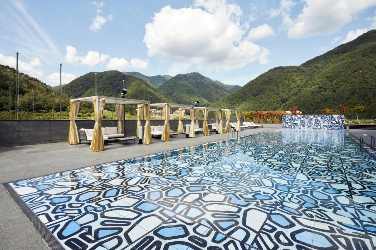 Park Roche Resort & Wellness Jeongseon Exterior foto
